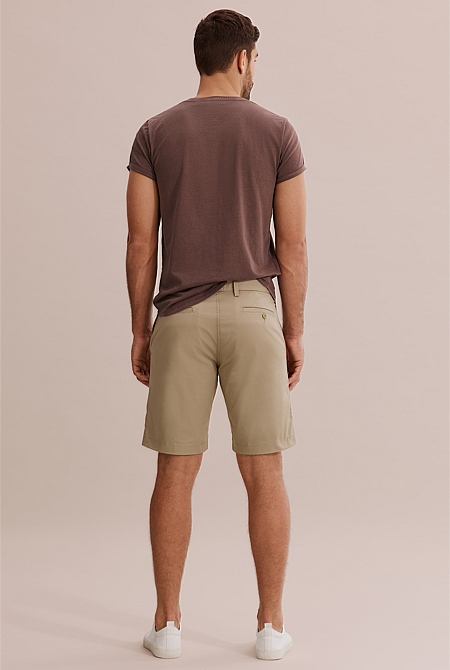 Australian Cotton Stretch Chino Short