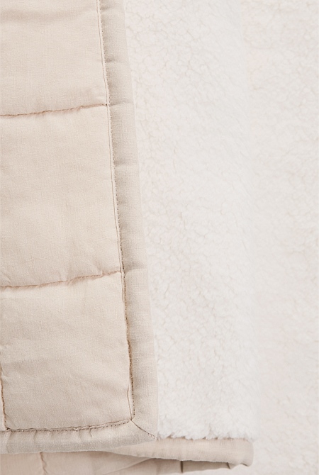 Sarra Sherpa Throw