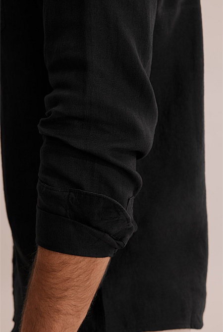 Regular Fit Linen Shirt