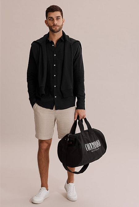 Regular Fit Linen Shirt