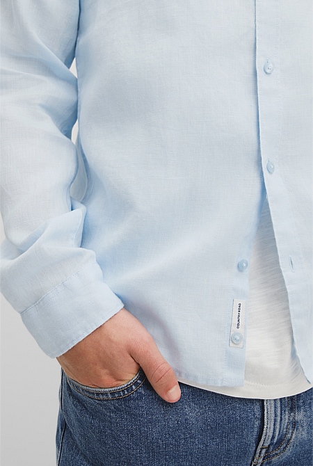 Teen Organically Grown Linen Shirt