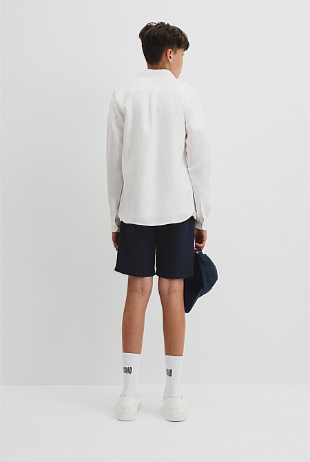 Teen Organically Grown Linen Shirt