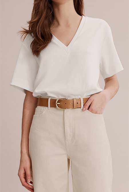 Casual Leather Belt