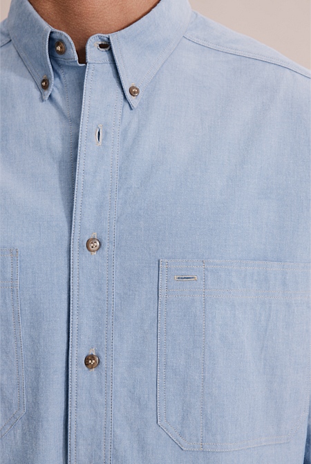 80s Reissue Unisex Chambray Shirt