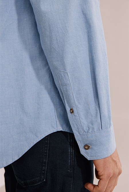 80s Reissue Unisex Chambray Shirt