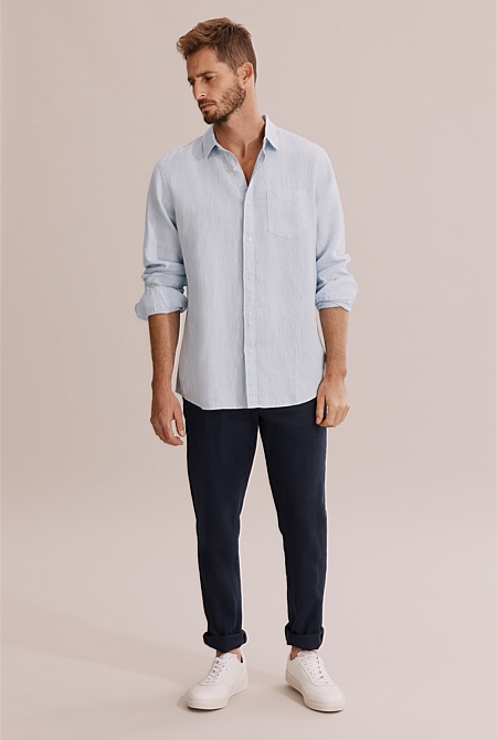 Regular Fit Linen Shirt