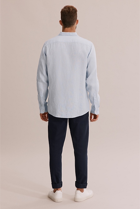 Regular Fit Linen Shirt