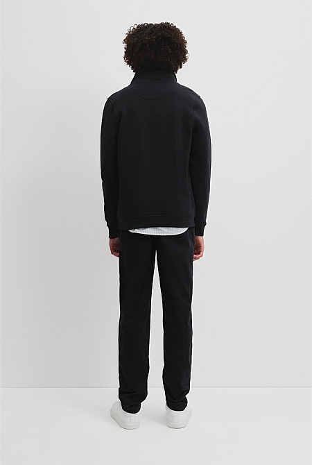 Teen Australian Cotton Heritage Half Zip Sweat