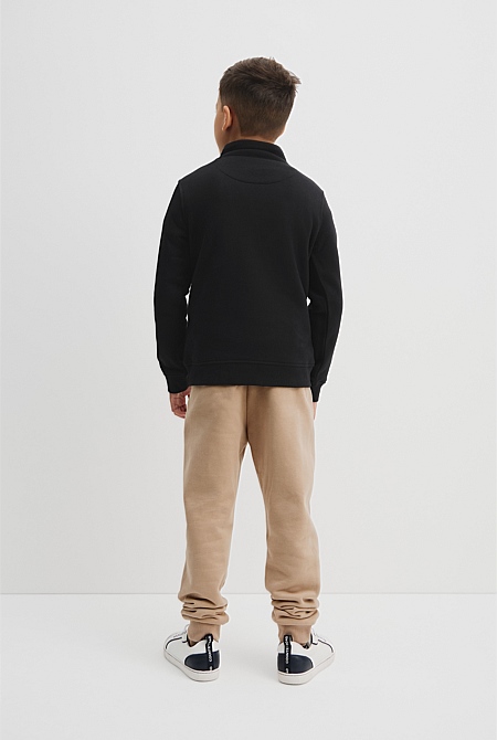Australian Cotton Heritage Half Zip Sweat