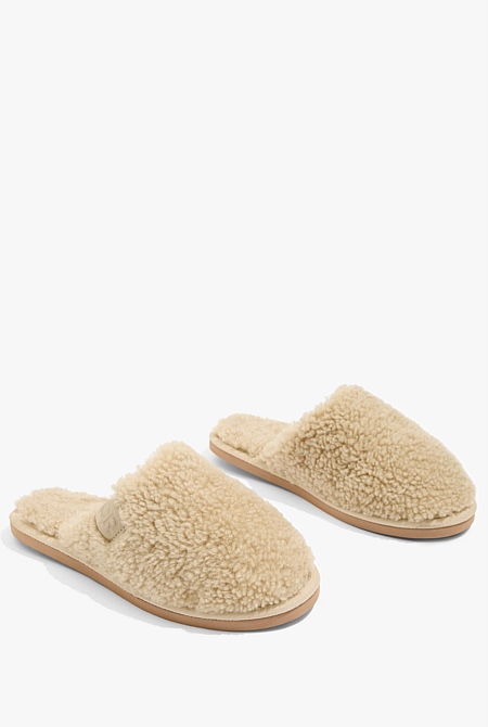 Australian Made Teddy Shearling Slip-On