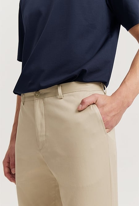 Slim Fit Cotton Stretch Pant