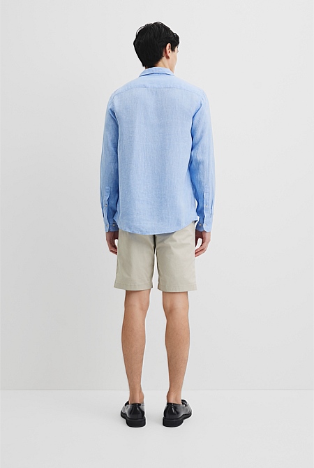 Organically Grown Linen Regular Fit Shirt