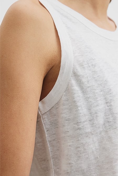 Linen Jersey Tank