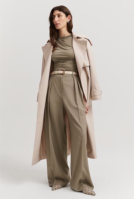 Skinny Solid Buckle Belt