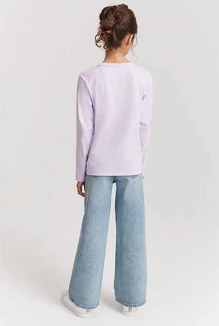 Australian Cotton Long Sleeve Heritage T-Shirt