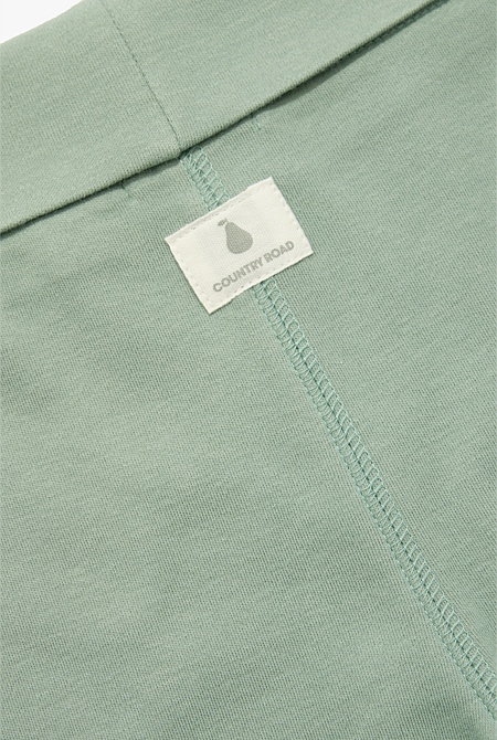 Organically Grown Cotton Fold-Over Soft Pant