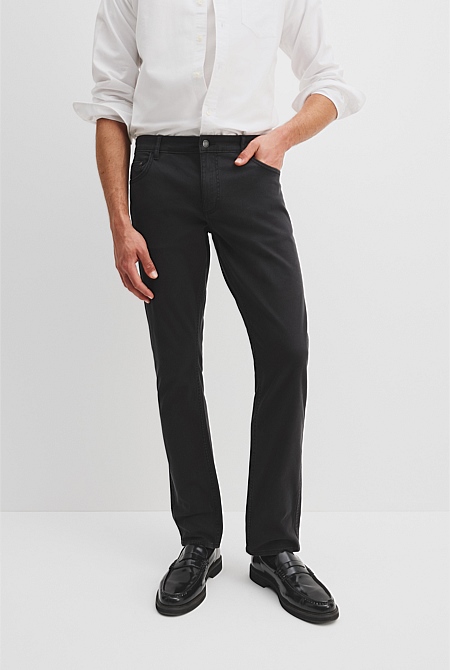 Organically Grown Cotton Garment Dyed Twill Pant