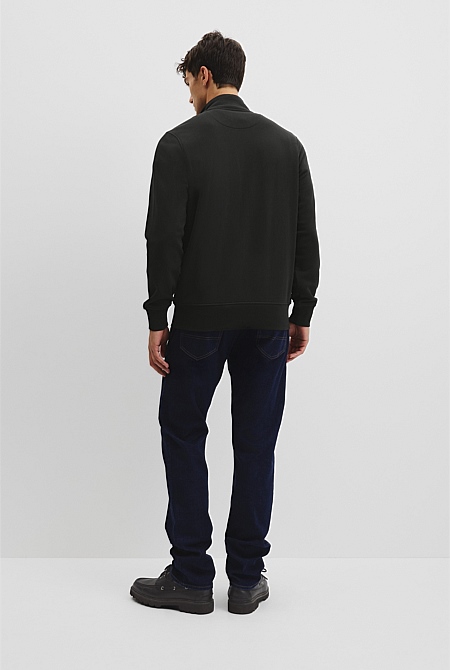 Australian Cotton Half Zip Heritage Sweat