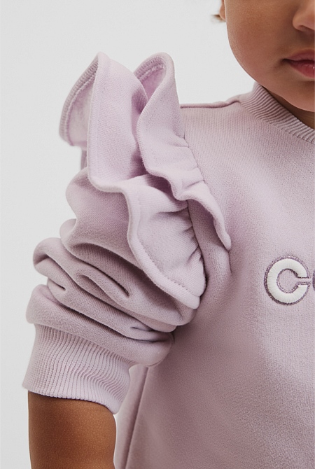 Australian Cotton Frill Logo Sweat