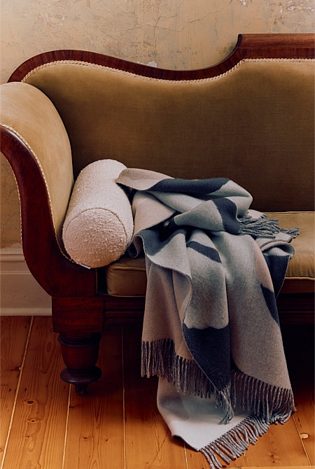 CR x Julie White One Eyed Wattle Throw