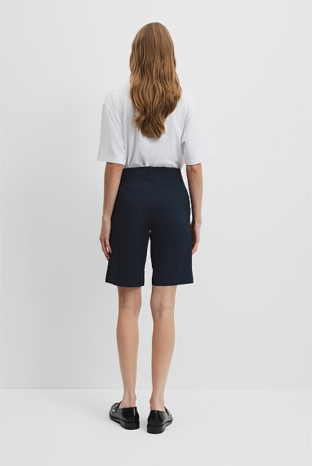 Cotton Twill Walk Short