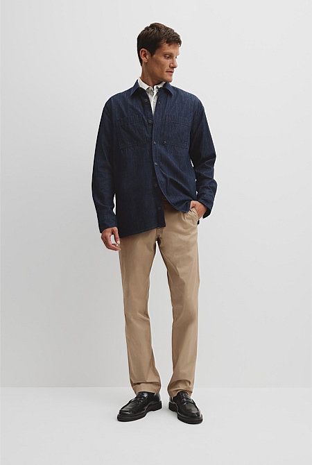 Relaxed Fit Denim Shirt