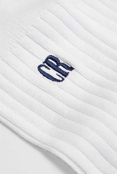 Australian Cotton Blend CR Rib Crew Sock