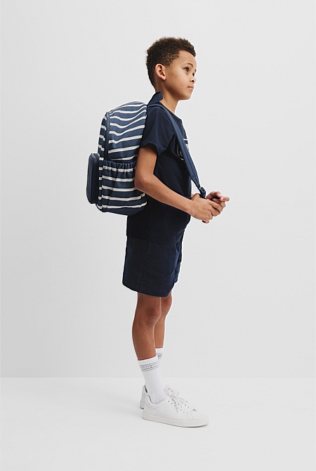 Stripe Backpack