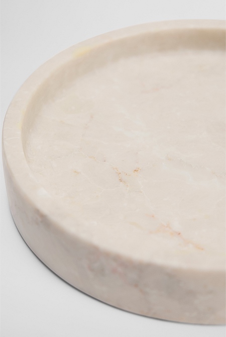 Loft Marble Round Tray