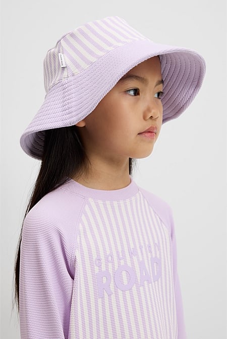 Stripe Bucket Hat