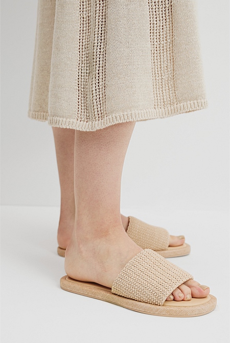 Winnie Woven Slide Winnie Woven Slide