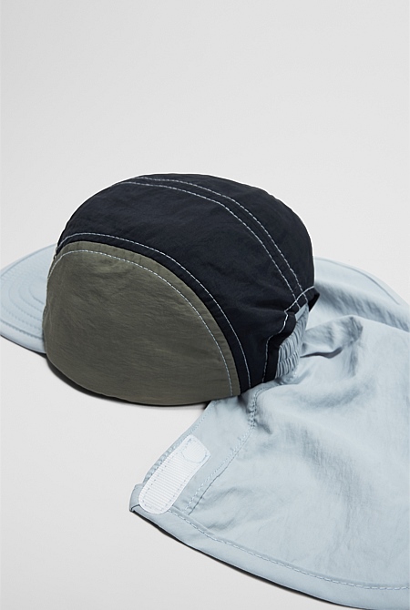 Colour Block Sun Hat