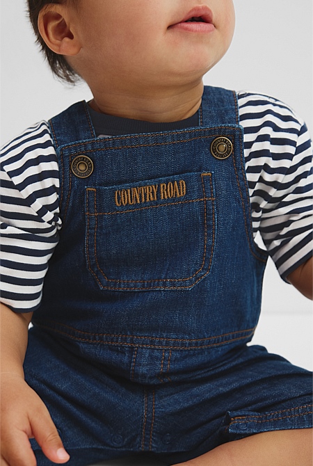 Organically Grown Cotton Denim Overall