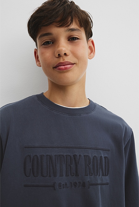 Teen Australian Cotton Heritage Oversized T-Shirt