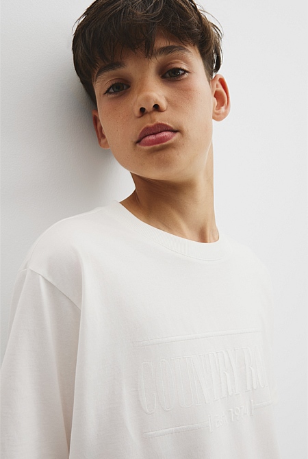 Teen Australian Cotton Heritage Oversized T-Shirt