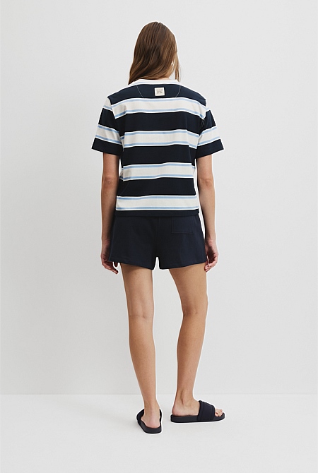 Australian Cotton CR Est. 1974 Stripe T-Shirt