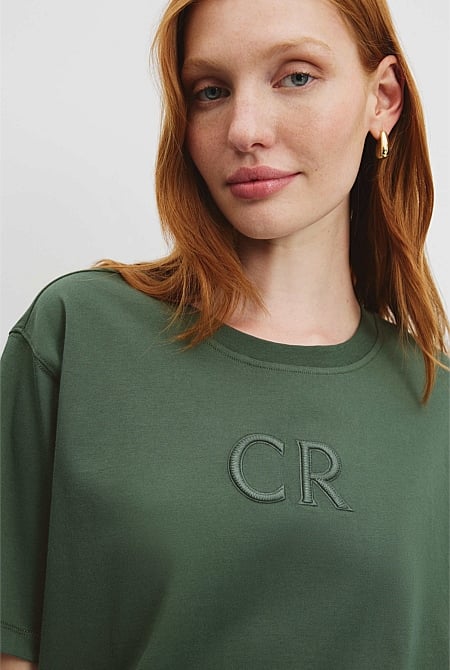 Australian Cotton CR Logo T-Shirt