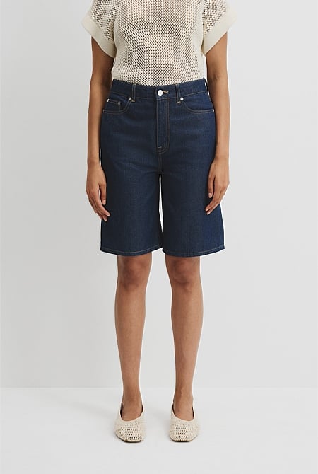 Denim Bermuda Short