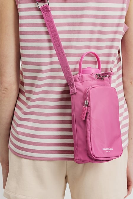 Recycled Polyester Drink Bottle Crossbody Bag