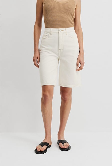 Denim Bermuda Short