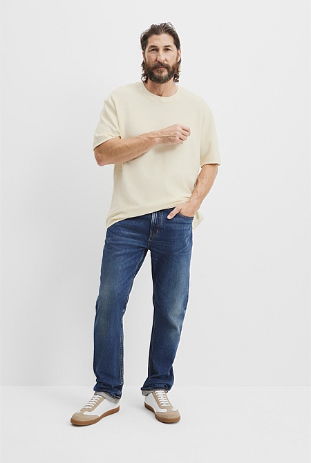 Australian Cotton Textured T-Shirt