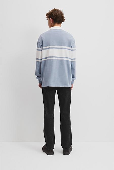 Teen Australian Cotton Panelled Rugby Shirt