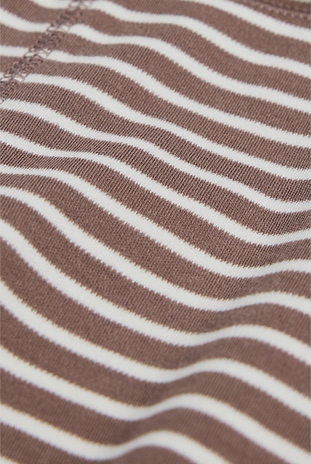 Organically Grown Cotton Fold-Over Soft Pant