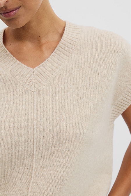 Verified Australian Merino Wool Knit Vest