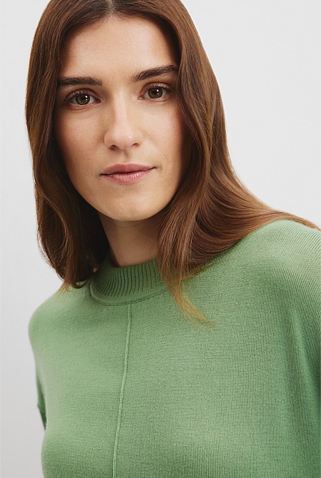 Verified Australian Merino Wool Crew Neck Knit