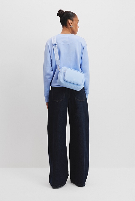 Recycled Polyester Soft Crossbody Bag