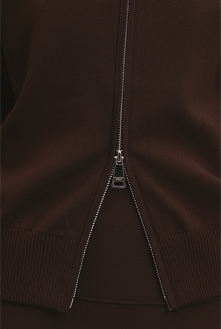 Compact Knit Bomber