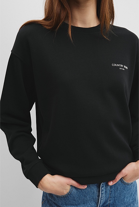 Australian Cotton Relaxed Fit Sweat