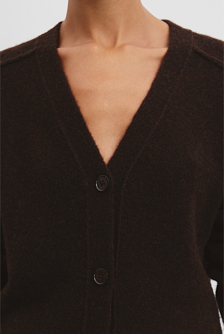 Boucle Longline Cardigan