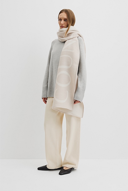 Branded Logo Scarf